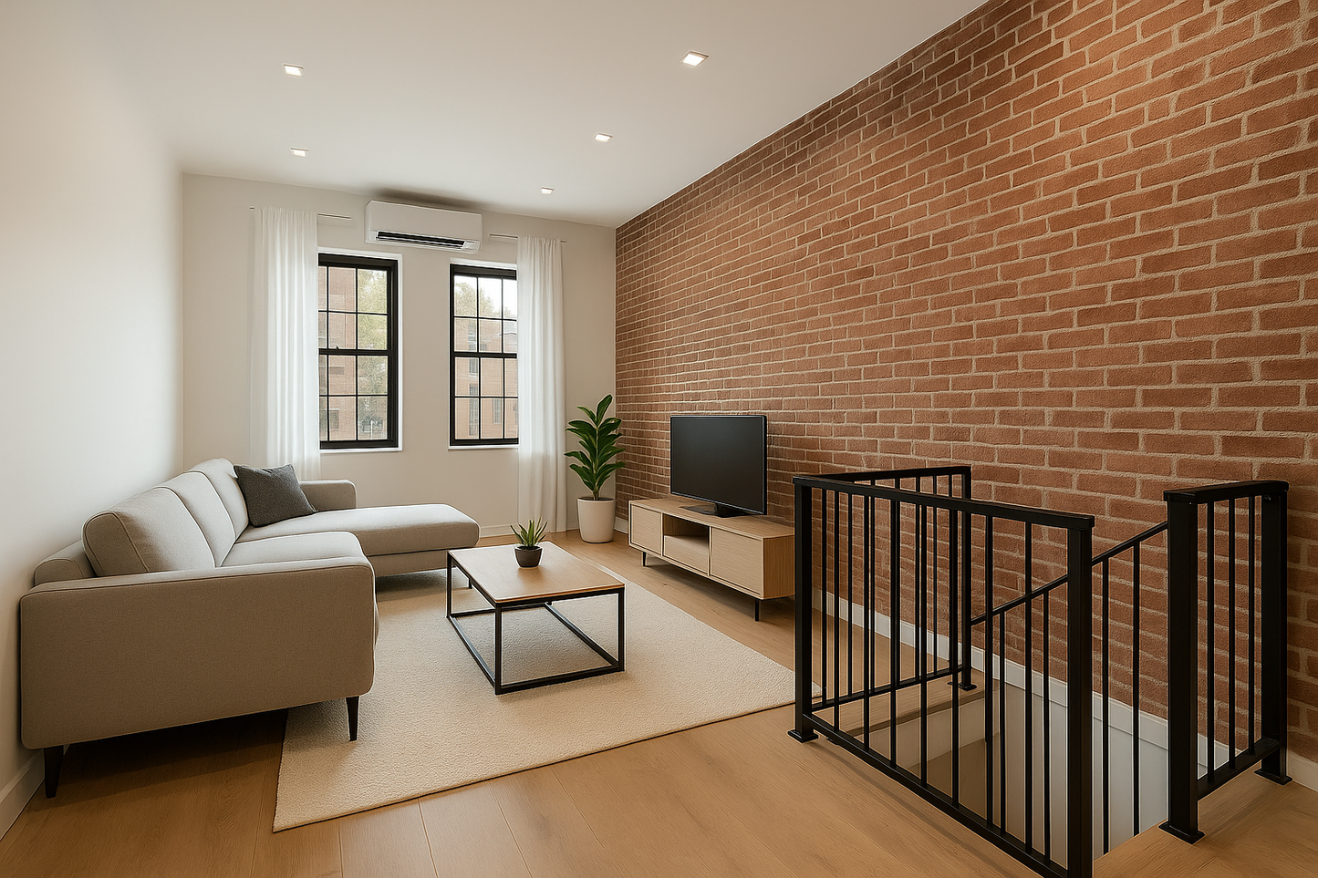 Modern 1 Bedroom / 1.5 Bathroom in Clinton Hill