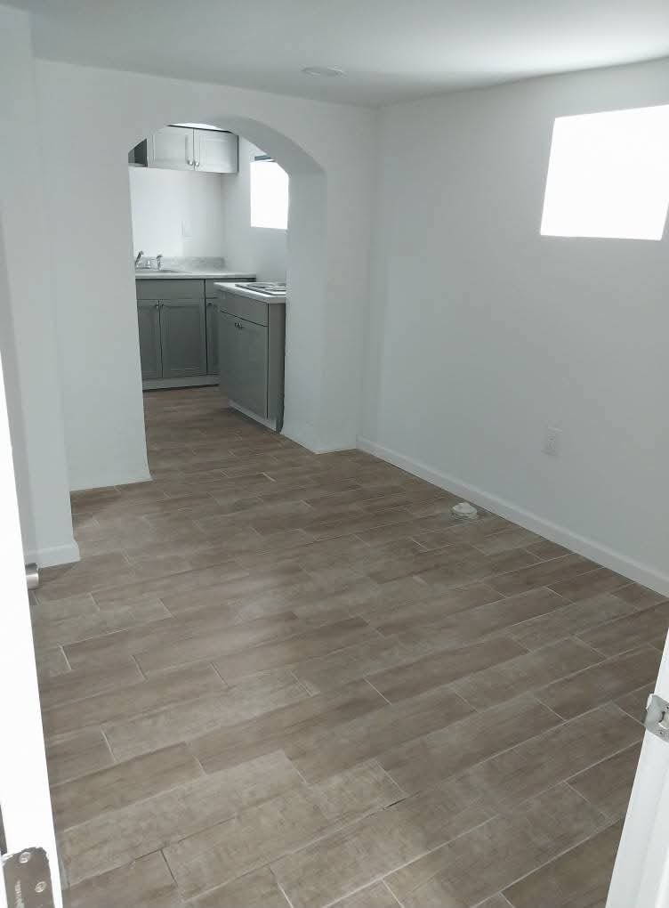 One room basement located in Newark, New Jersey